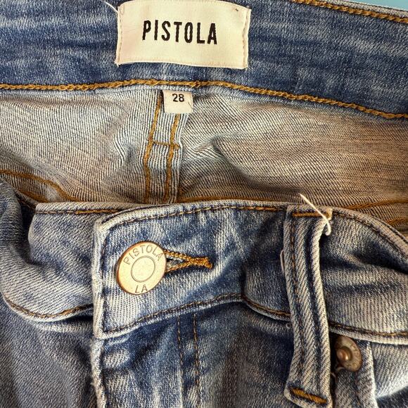 Pistola Arielle Skinny Scissor Cut Hem Jeans Size 28 - Picture 5 of 7